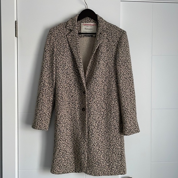 Anthropologie Leopard Knit Coat - Picture 2 of 6